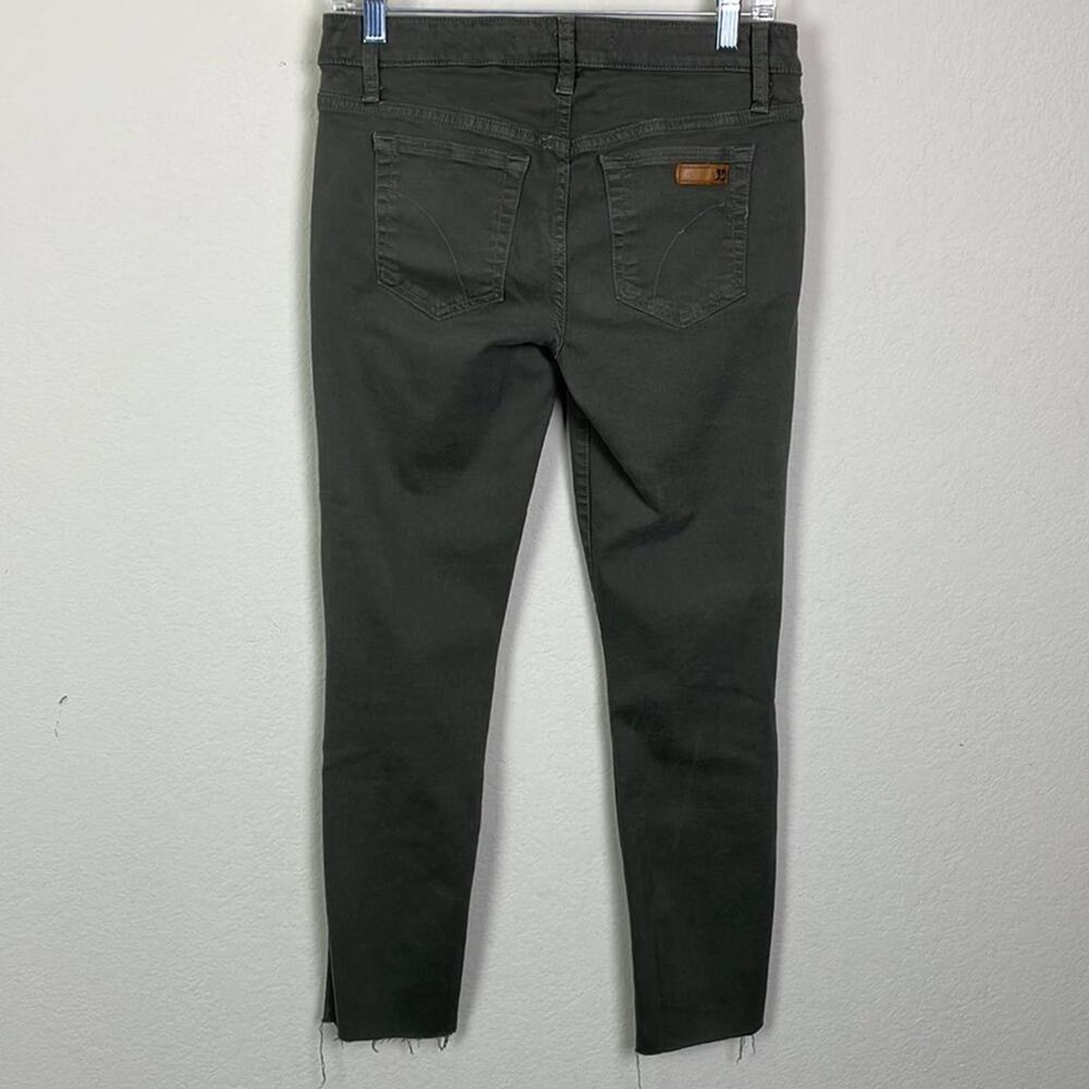 Joe’s Jeans Dirty Olive Skinny Visionaire cutoff jeans women’s 28 - Picture 7 of 11